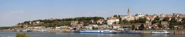 stock image Old Belgrade from river Sava