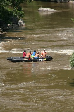 Rafting ekibi yakın