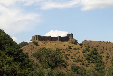Maglic fortress in Serbia clipart