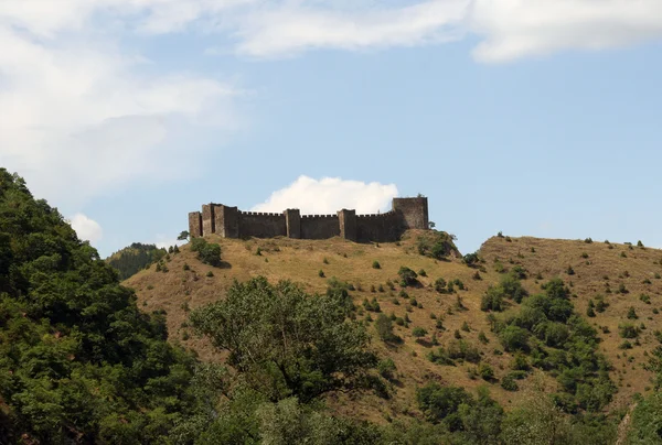 stock image Maglic fortress in Serbia