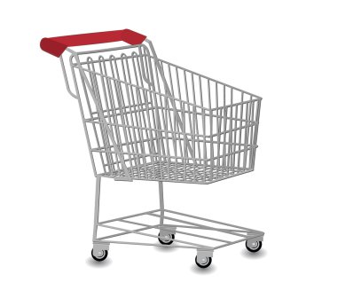 Shopping cart illustration clipart