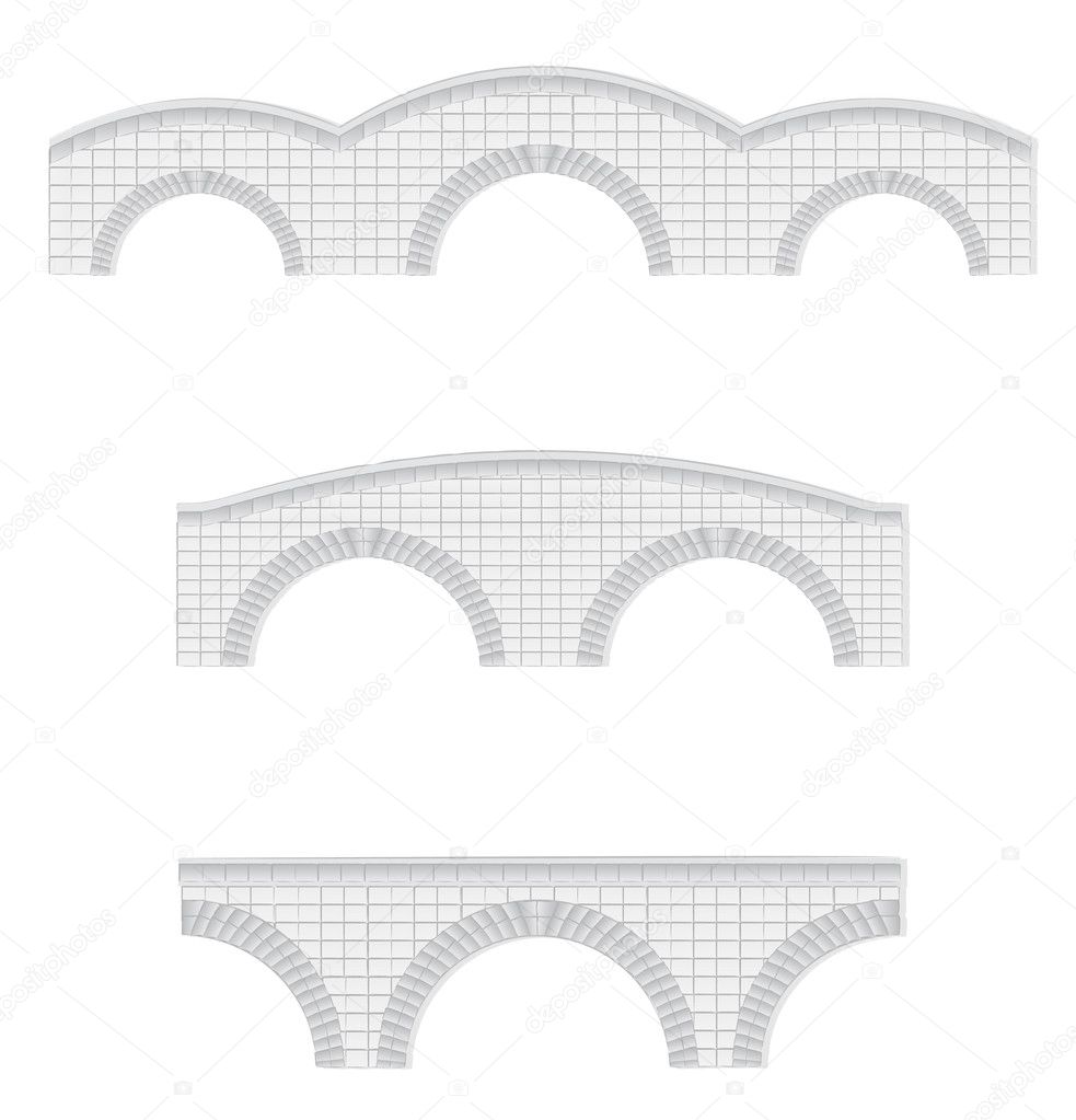 Stone bridges illustration