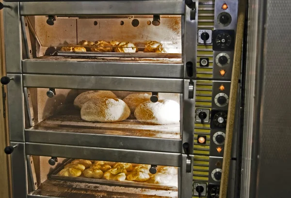 Producción de panadería Imagen De Stock