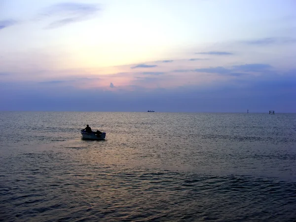 stock image Motor Boat In The Black Sea