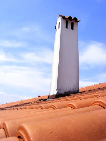 stock image Roof and Chimney