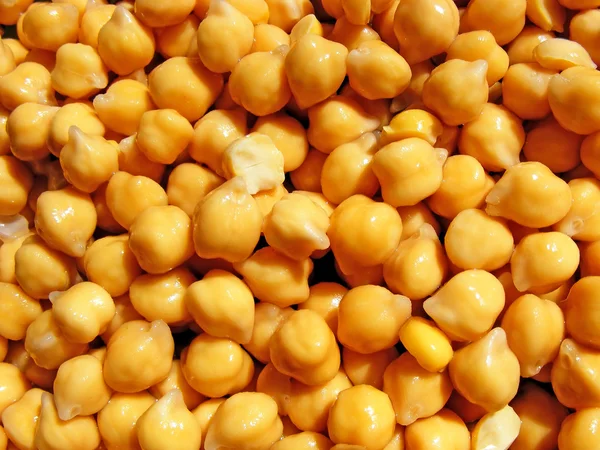 黄色のひよこエンドウ豆の背景 — ストック写真