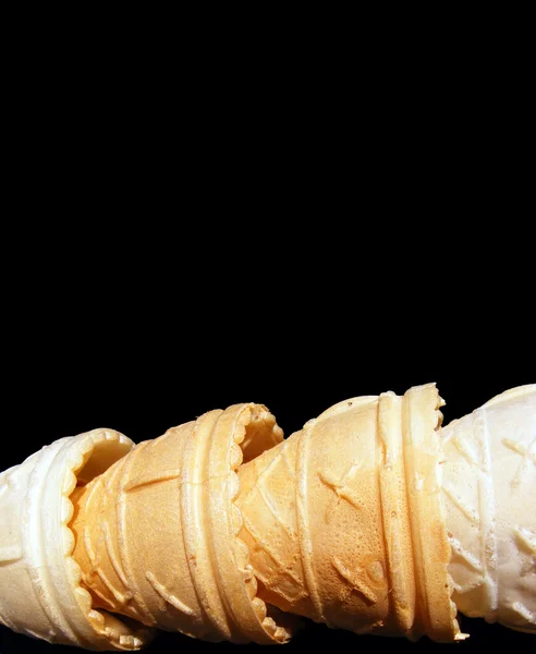 Empty Ice Cream Cones — Stock Photo, Image