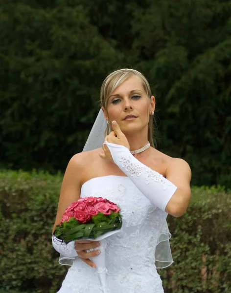 Hübsche Braut — Stockfoto