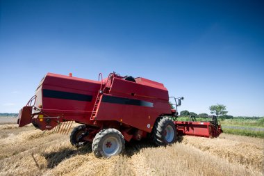 Agriculture - Combine clipart