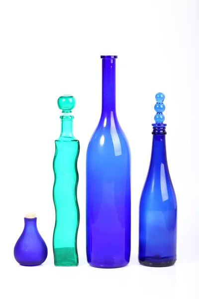 stock image Colorful bottles