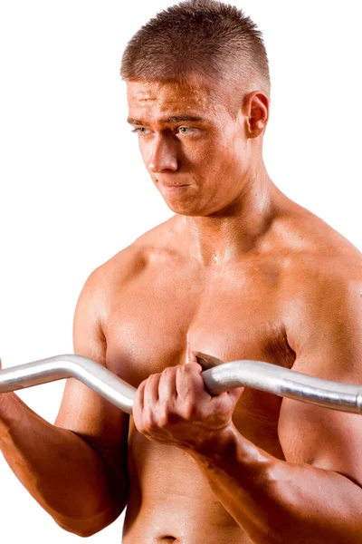 Amateur bodybuilder — Stock Photo, Image