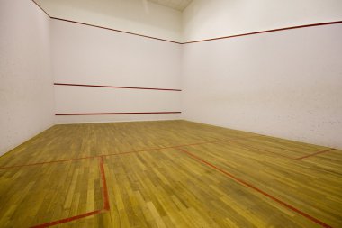 International squash court clipart
