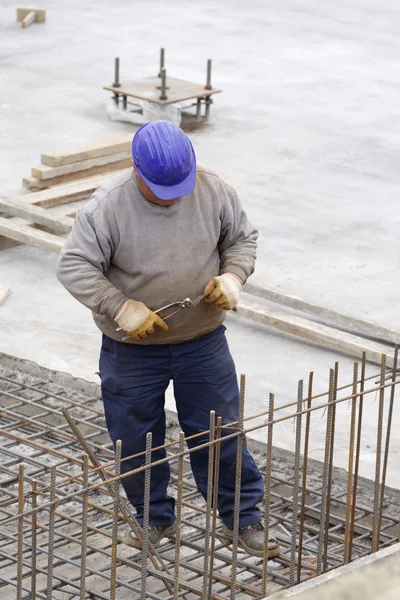 Budowa robotnik — Zdjęcie stockowe