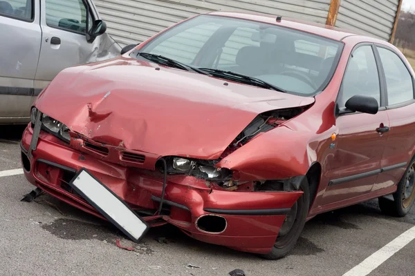 Destruição de automóveis — Fotografia de Stock