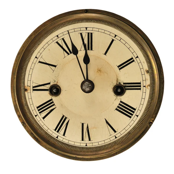 Stary zegar detal — Zdjęcie stockowe