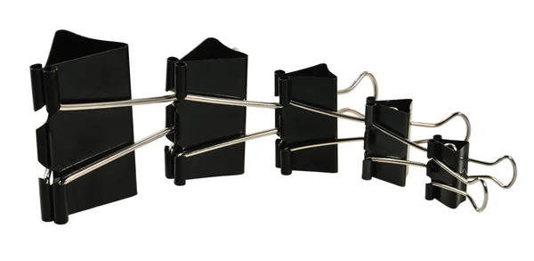 stock image Upsize binder clips