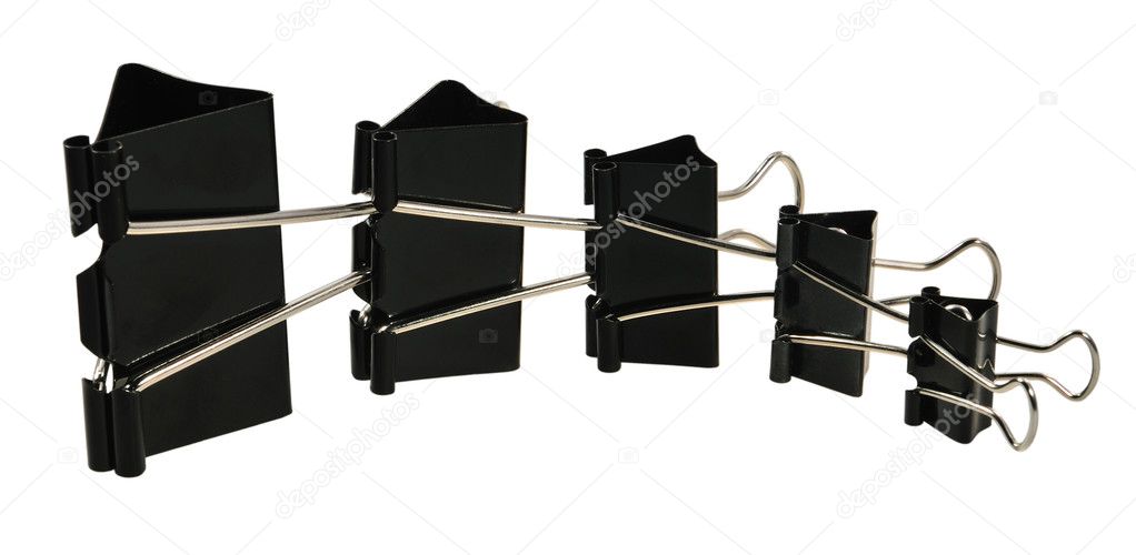 Upsize binder clips