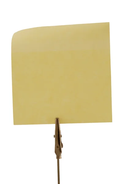 Blank notepaper — Stock Photo, Image
