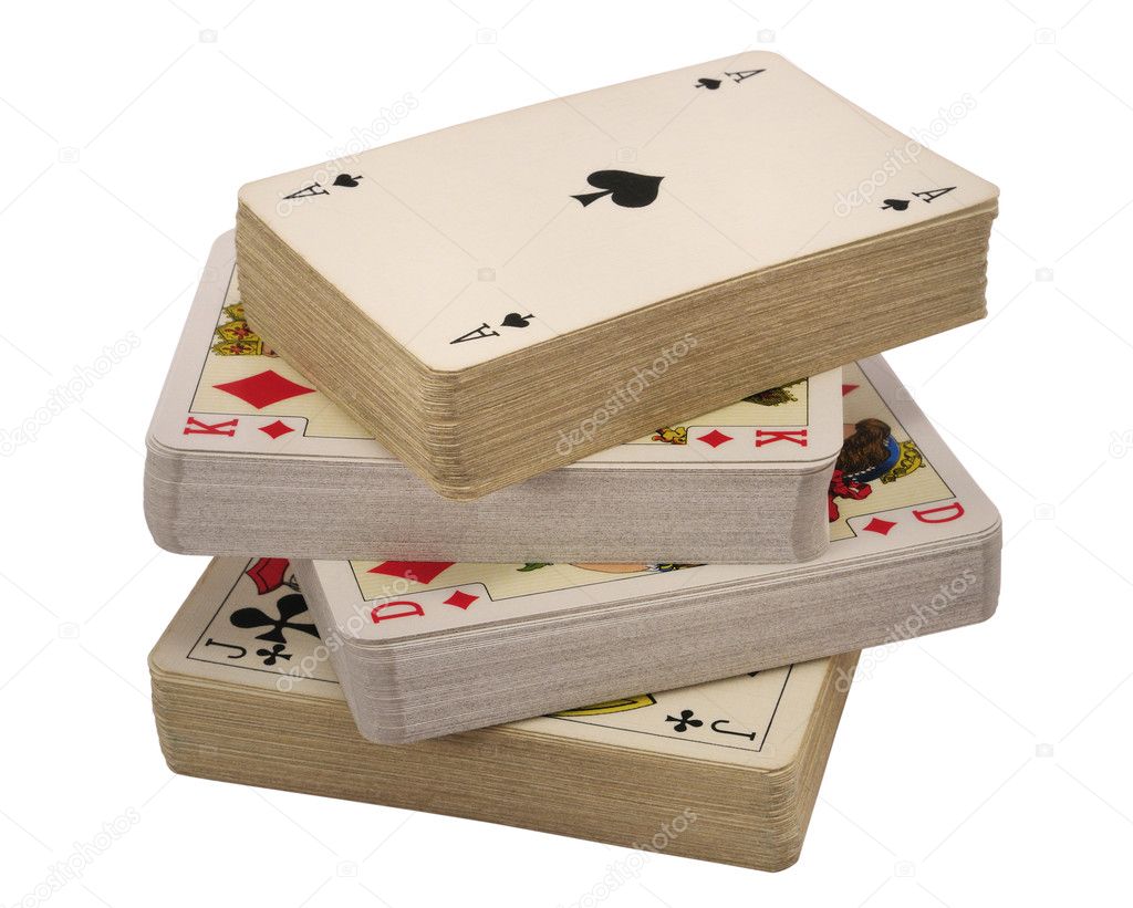 Four deck of cards