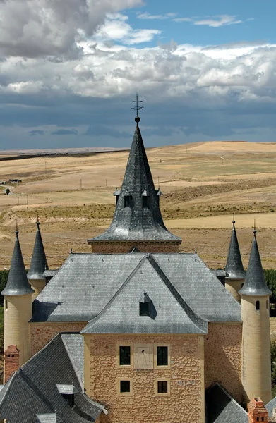 Peaky Roof - Segovia — Stock Photo, Image