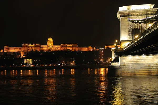 Budapeste de noite — Fotografia de Stock