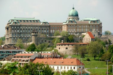 Royal Palace - Budapest clipart