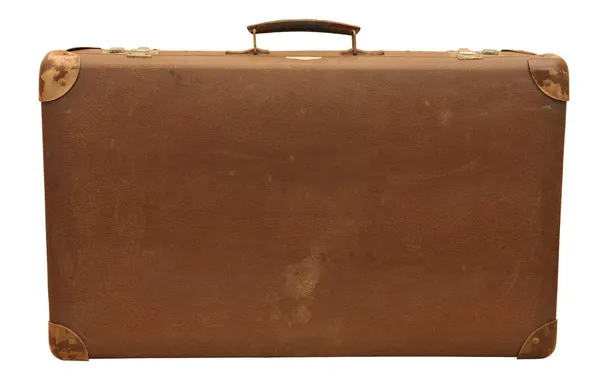 Стара валіза — стокове фото