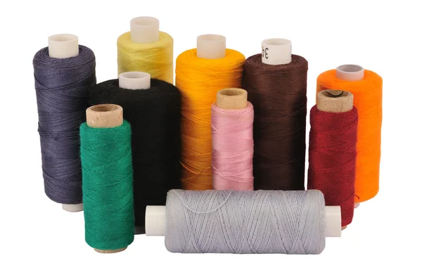 stock image Ten different threads