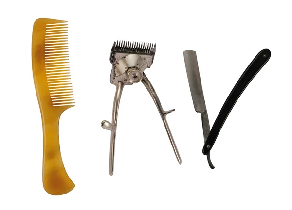 Accessori per barbiere — Foto Stock