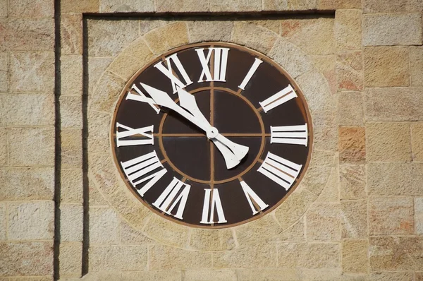 Igreja relógio detalhe — Fotografia de Stock