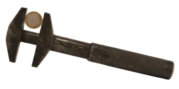 Eski Fransız anahtarı — Stok fotoğraf
