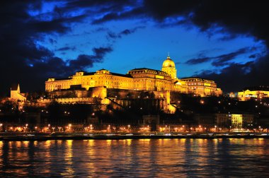 Castle in Budapest clipart