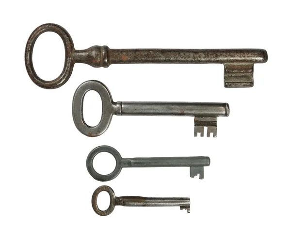 Cuatro llaves — Foto de Stock