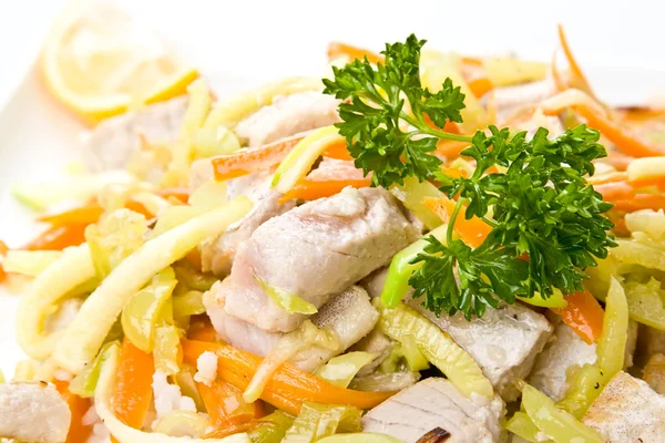 Salada de peixe Imagem De Stock