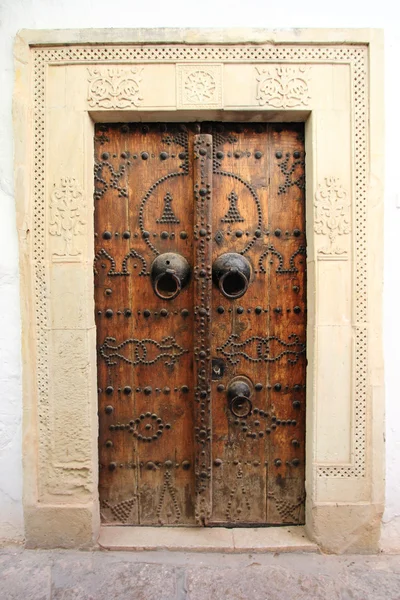 カルタヘナからの伝統的なドア — ストック写真