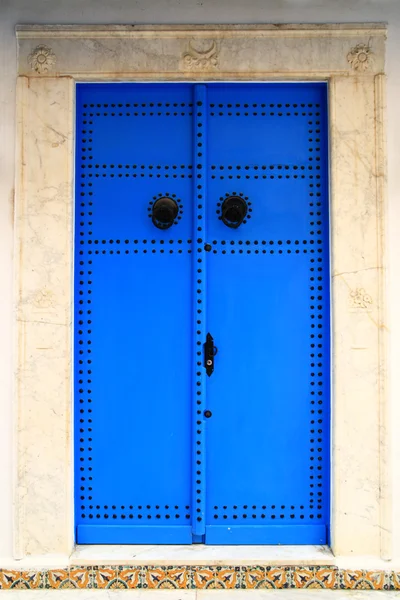 Porta decorada — Fotografia de Stock