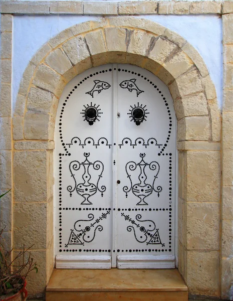 Παραδοσιακή πόρτα — Φωτογραφία Αρχείου