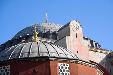Islam architecture of Haja Sofia clipart