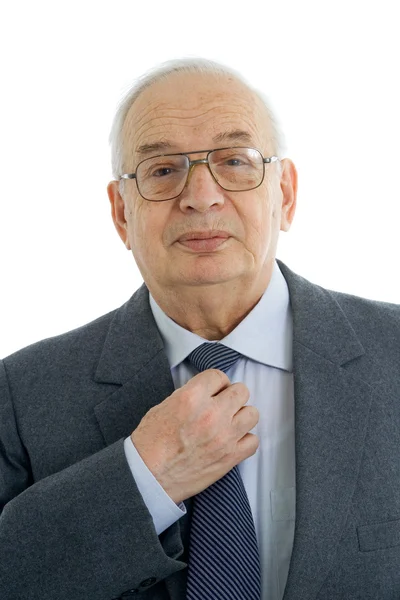 Portrait of a confident and mature businessman — Stock Photo, Image