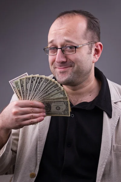 Businessman with Money — Stock Photo, Image
