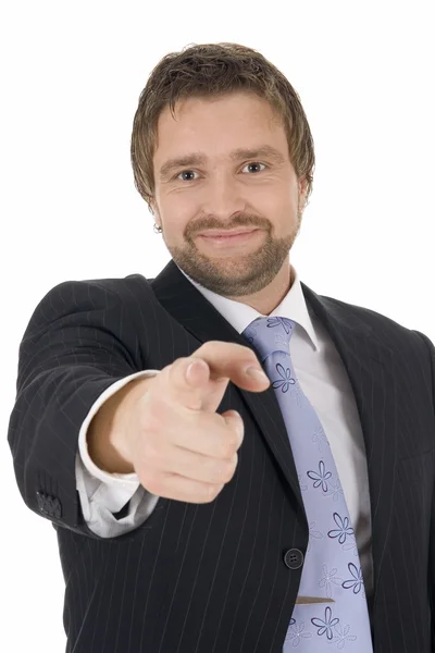 Business man wants you — Stock Photo, Image