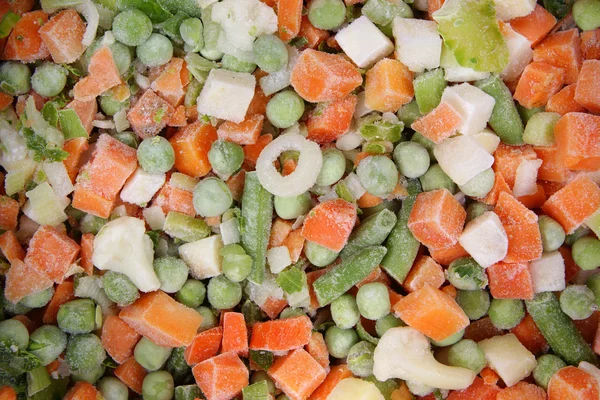 Zmrazená zelenina — Stock fotografie