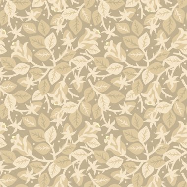 Roses in bloom floral seamless pattern
