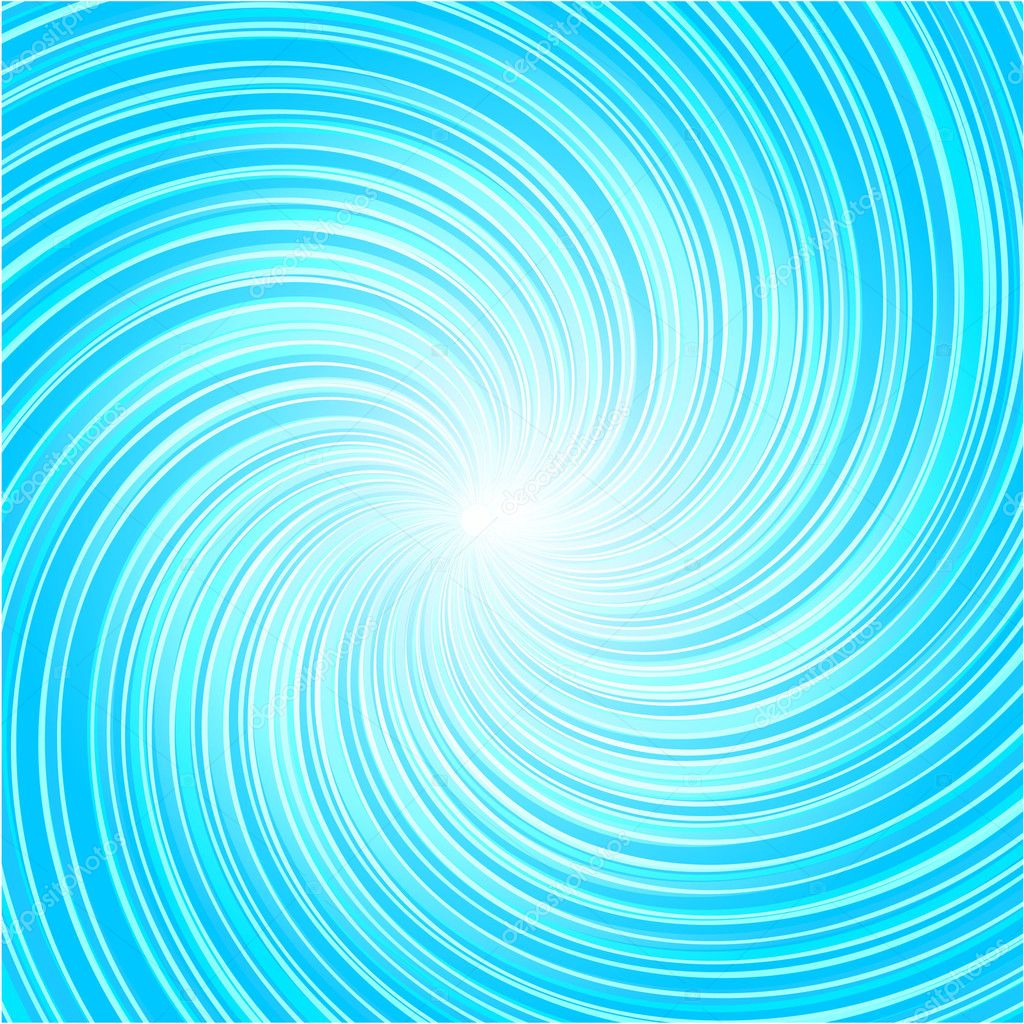 Abstract blue whirlpool — Stock Vector © ratselmeister #2103603