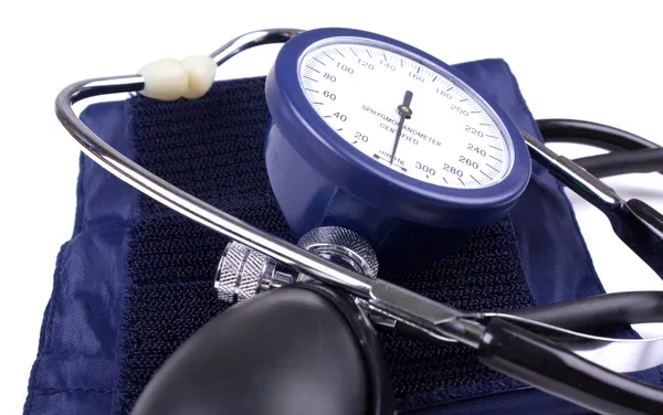 Ferramenta médica manual de pressão arterial — Fotografia de Stock