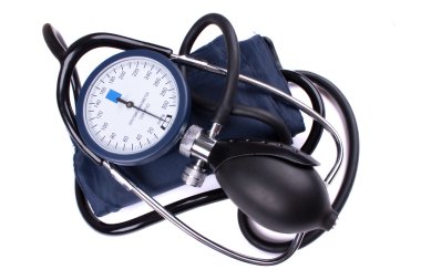 Manual blood pressure medical tool clipart