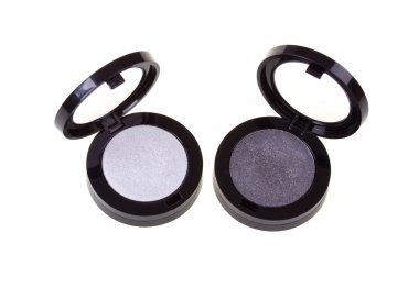 Black and silver eyeshadow clipart