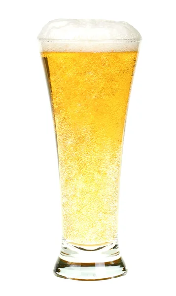 Пиво с бутылкой — стоковое фото