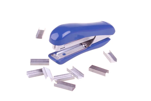 Stapler with clips — Stock Photo, Image