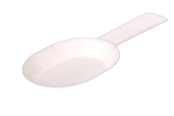 Medical plastic spoon — Stock Photo, Image